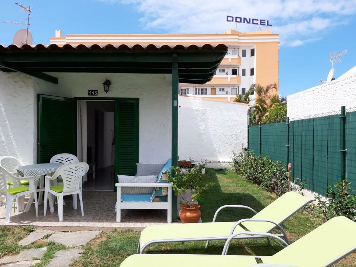 Bungalow With Private Garden Nex To Yumbo Center Villa Maspalomas  Bagian luar foto