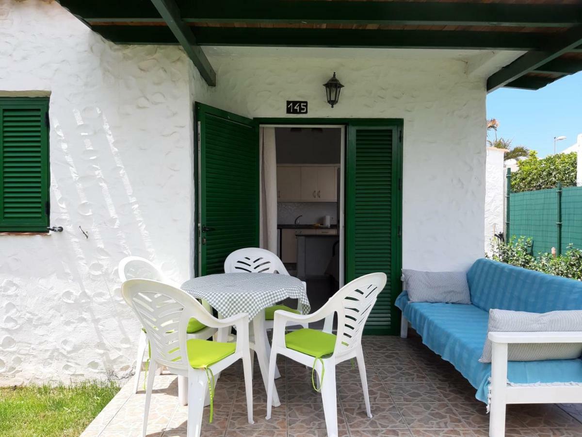 Bungalow With Private Garden Nex To Yumbo Center Villa Maspalomas  Bagian luar foto