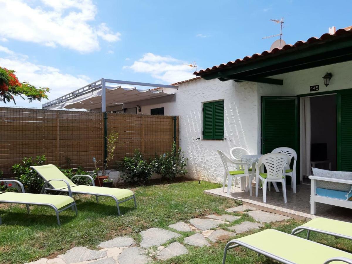 Bungalow With Private Garden Nex To Yumbo Center Villa Maspalomas  Bagian luar foto