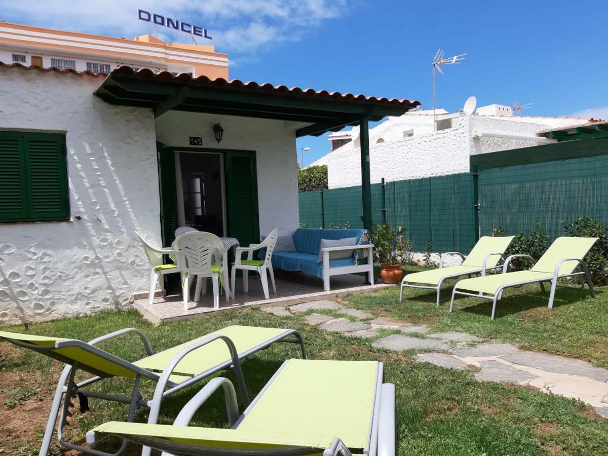 Bungalow With Private Garden Nex To Yumbo Center Villa Maspalomas  Bagian luar foto